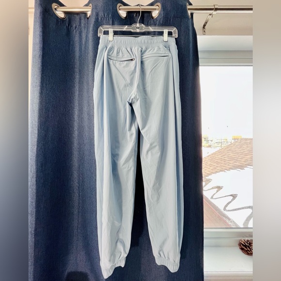 Athleta Brooklyn Lined Jogger Heron Blue 0 NWOT - Picture 4 of 4